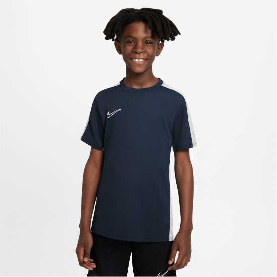 Nike Academy Top Juniors Обсидиан/Бял Детски тениски и фланелки