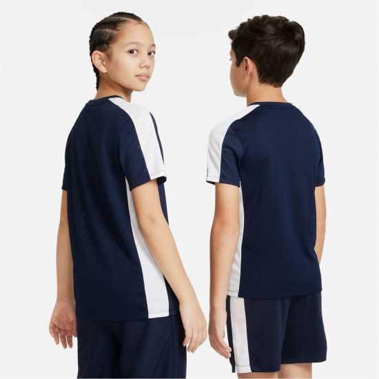 Nike Academy Top Juniors Obsidian/white Футболни тренировъчни горнища