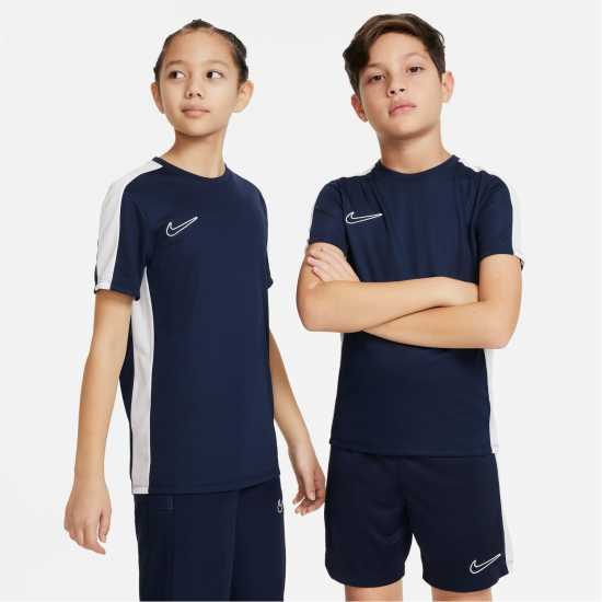 Nike Academy Top Juniors Обсидиан/Бял Детски тениски и фланелки