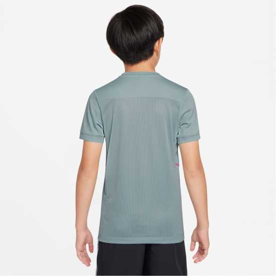 Nike Academy Top Juniors Сиво/Розово Детски тениски и фланелки