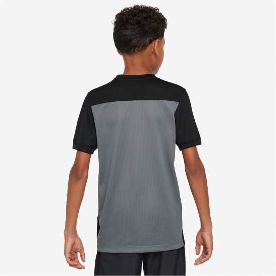 Nike Academy Top Juniors Grey/Black Детски тениски и фланелки