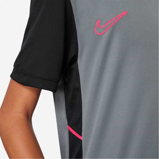 Nike Academy Top Juniors Grey/Black Детски тениски и фланелки