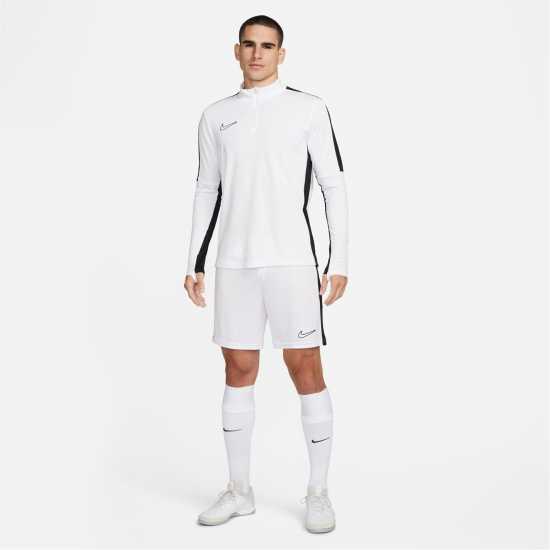 Nike Academy Drill Top Mens Бяло/Черно Мъжки горнища с цип