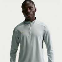 Nike Academy Drill Top Mens Grey/Gold 