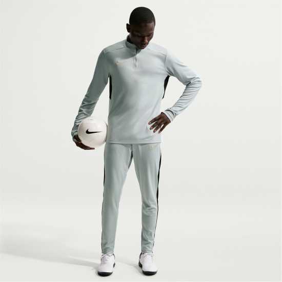 Nike Academy Drill Top Mens Grey/Gold Nike Academy Drill Top Mens Grey/Gold
