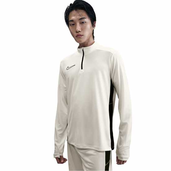 Мъжки горнища с цип Nike Academy Drill Top Mens Beige/Black Nike Academy Drill Top Mens Beige/Black Мъжки горнища с цип