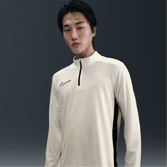 Мъжки горнища с цип Nike Academy Drill Top Mens Beige/Black Nike Academy Drill Top Mens Beige/Black Мъжки горнища с цип