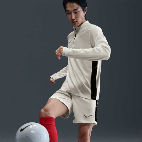 Мъжки горнища с цип Nike Academy Drill Top Mens Beige/Black Nike Academy Drill Top Mens Beige/Black Мъжки горнища с цип