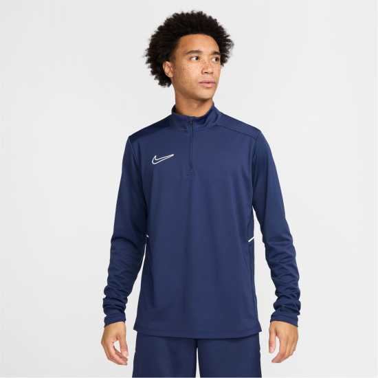 Nike Academy Drill Top Mens Морска синьо Мъжки горнища с цип