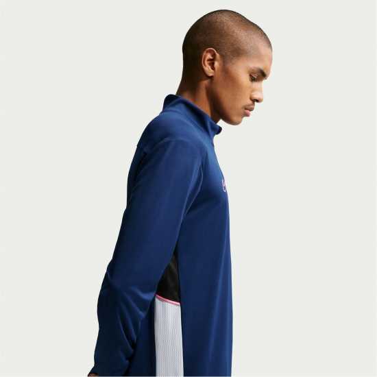 Nike Academy Drill Top Mens Blue/Pink 