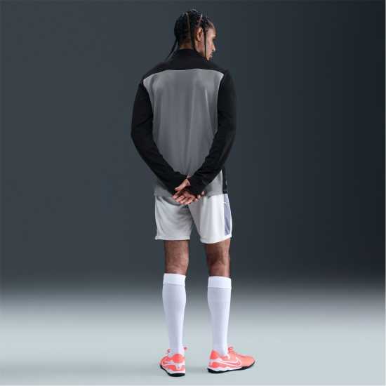 Nike Academy Drill Top Mens Grey/Black Мъжки горнища с цип