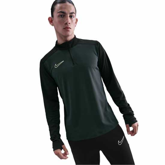 Nike Academy Drill Top Mens Черно/Лайм Nike Academy Drill Top Mens Черно/Лайм