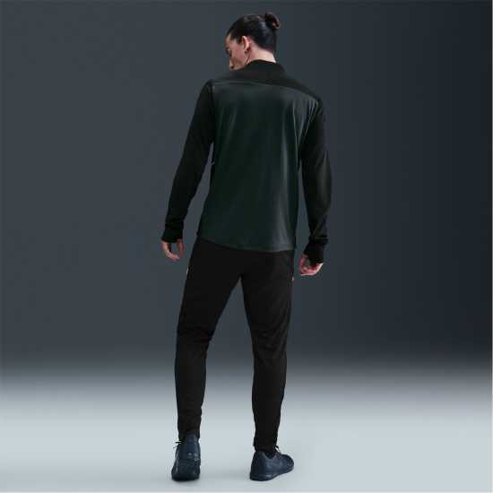 Nike Academy Drill Top Mens Черно/Лайм Nike Academy Drill Top Mens Черно/Лайм