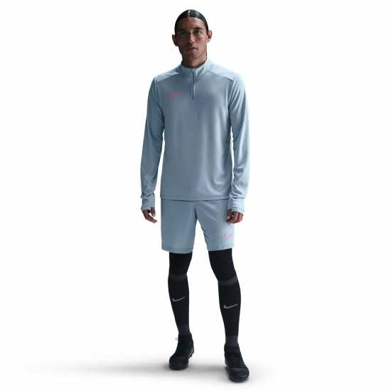 Nike Academy Drill Top Mens Сиво/Розово Мъжки горнища с цип