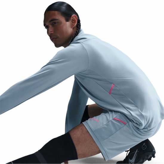 Nike Academy Drill Top Mens Сиво/Розово Мъжки горнища с цип