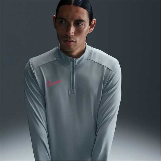 Nike Academy Drill Top Mens Сиво/Розово Мъжки горнища с цип