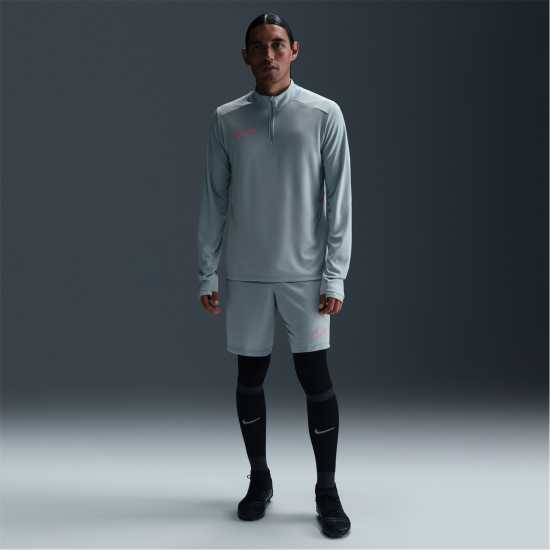 Nike Academy Drill Top Mens Сиво/Розово Мъжки горнища с цип
