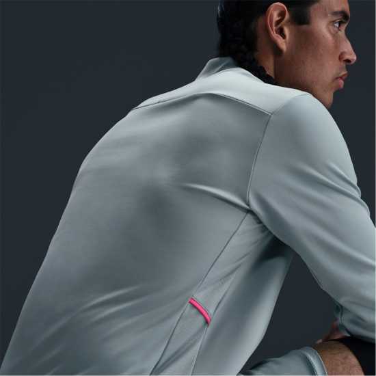 Nike Academy Drill Top Mens Сиво/Розово Мъжки горнища с цип