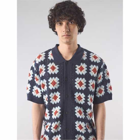 Pretty Green Pg Timperley Geo Shi Sn53  Мъжки ризи