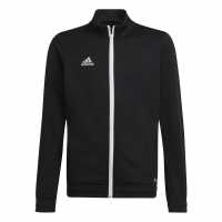 Adidas Детско Спортно Горнище Ent22 Track Jacket Juniors Black Футболни екипи за бягане
