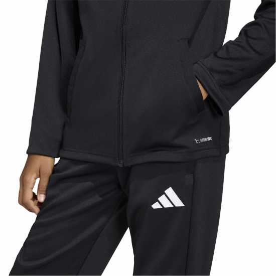 Adidas Детско Спортно Горнище Ent22 Track Jacket Juniors Черно Футболни екипи за бягане
