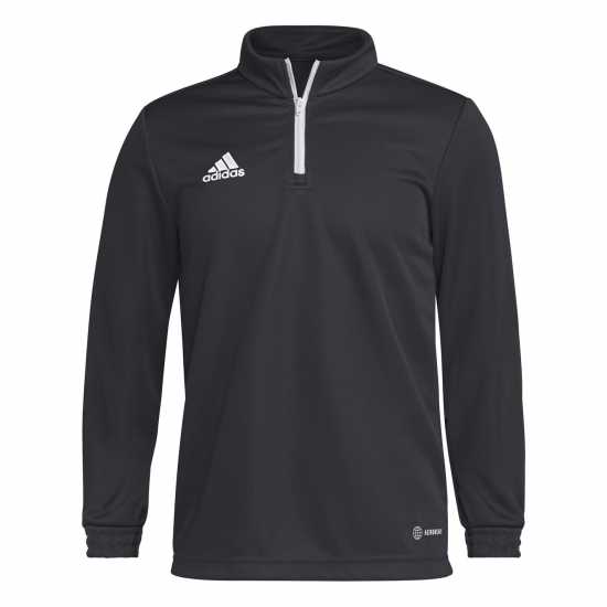 Adidas Детска Спортна Тениска Entrada 22 Training Top Juniors Черно Детски горнища с цип