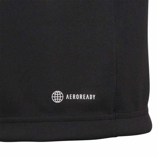 Adidas Детска Спортна Тениска Entrada 22 Training Top Juniors Черно Детски горнища с цип