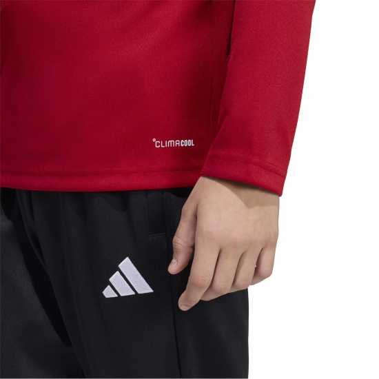 Детски горнища с цип Adidas Детска Спортна Тениска Entrada 22 Training Top Juniors Червено Adidas Детска Спортна Тениска Entrada 22 Training Top Juniors Червено Детски горнища с цип