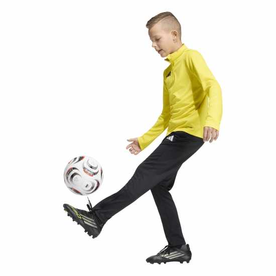 Adidas Детска Спортна Тениска Entrada 22 Training Top Juniors Жълто/Черно 