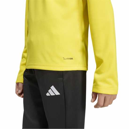 Adidas Детска Спортна Тениска Entrada 22 Training Top Juniors Жълто/Черно 