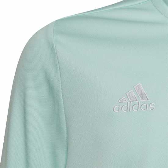 Adidas Детска Спортна Тениска Entrada 22 Training Top Juniors Мента Детски горнища с цип