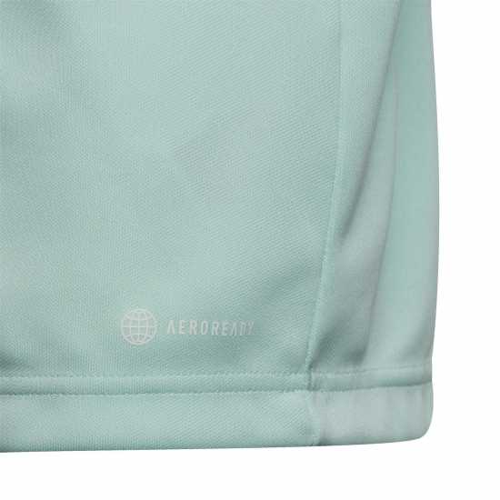 Adidas Детска Спортна Тениска Entrada 22 Training Top Juniors Мента Детски горнища с цип