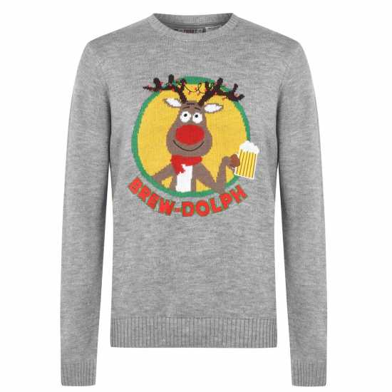 Star Мъжки Коледен Пуловер Christmas Knit Jumper Mens  - Коледни пуловери