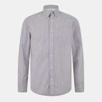 Jack And Jones Brook Long-Sleeve Oxford Shirt Перленосиво сиво 