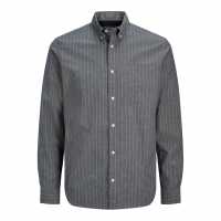Jack And Jones Brook Long-Sleeve Oxford Shirt Тъмно морско синьо 