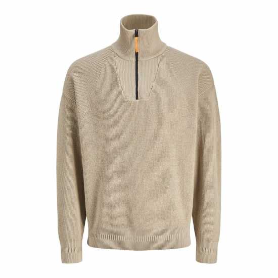 Мъжки полар Jack And Jones Half Zip Knit Mens Посуда Jack And Jones Half Zip Knit Mens Посуда Мъжки полар