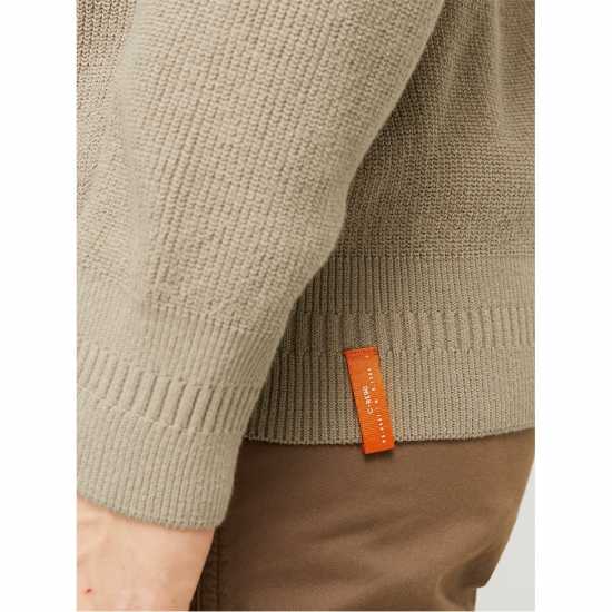 Мъжки полар Jack And Jones Half Zip Knit Mens Посуда Jack And Jones Half Zip Knit Mens Посуда Мъжки полар