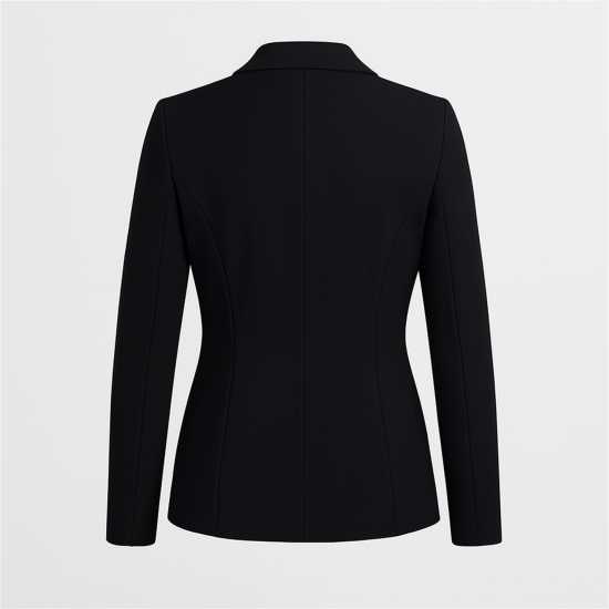 Crepe Button Blazer Crepe Button Blazer