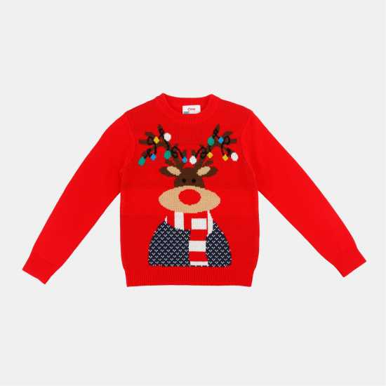Star Коледен Пуловер Xmas Jumper Jn54  