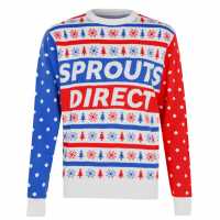 Sportsdirect Коледен Пуловер Sprouts Direct Christmas Jumper  Коледни пуловери