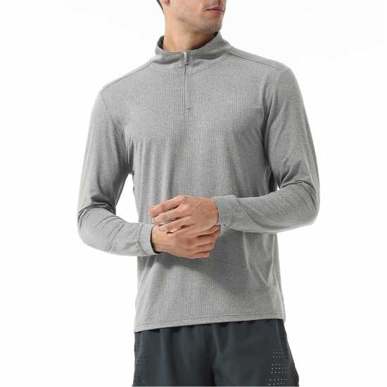 Karrimor Run Tch 1/4 Сиво Мъжки полар