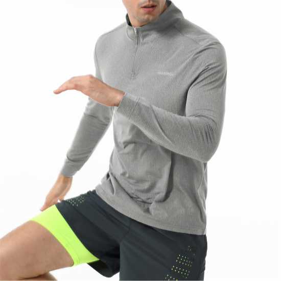 Karrimor Run Tch 1/4 Сиво Мъжки полар