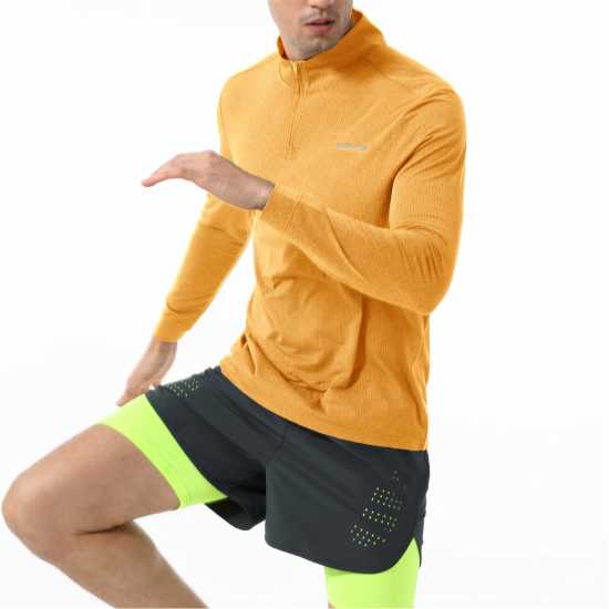 Karrimor Run Tch 1/4 Злато Мъжки полар