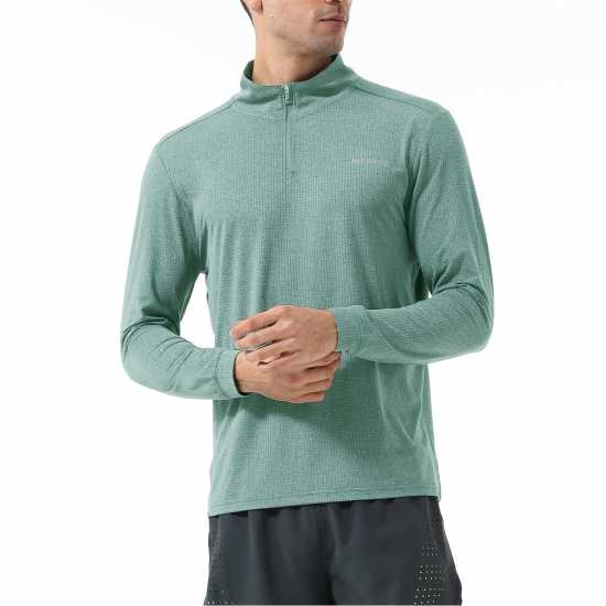 Karrimor Run Tch 1/4 Аква Мъжки полар