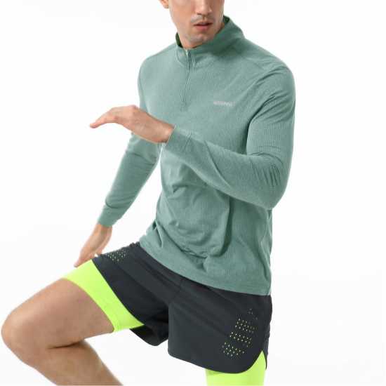 Karrimor Run Tch 1/4 Аква Мъжки полар