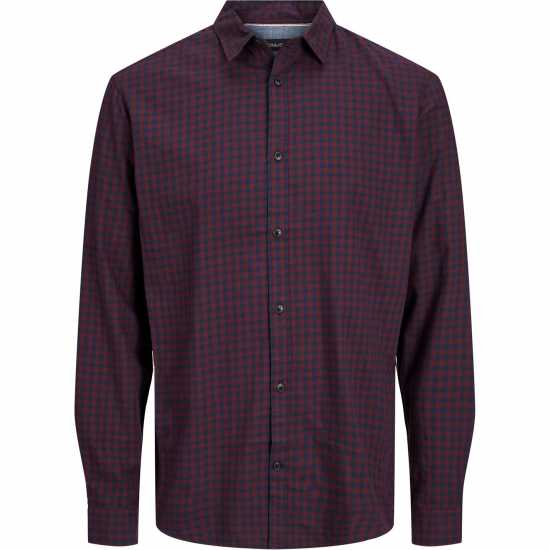 Мъжки ризи Мъжка Риза Гингам Каре Jack And Jones Gingham Shirt Mens Мъжка Риза Гингам Каре Jack And Jones Gingham Shirt Mens Мъжки ризи