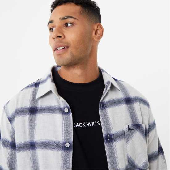 Jack Wills Brushed Check Flannel  Мъжки ризи