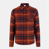 Soulcal Men's Soul Check Long-Sleeve Patterned Shirt Червен/Син 