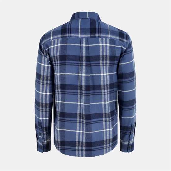 Soulcal Карирана Дамска Риза Check Shirt Sn54 Navy Soulcal Карирана Дамска Риза Check Shirt Sn54 Navy
