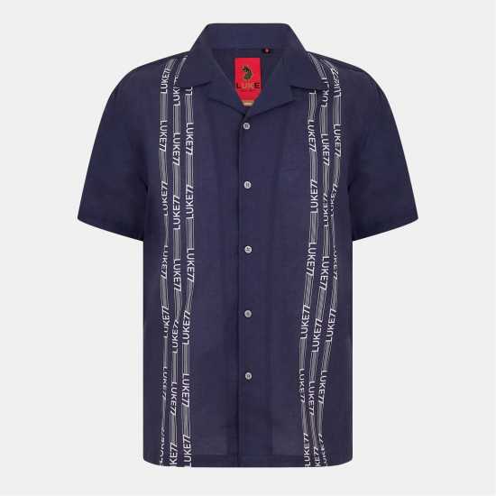 Luke Havanah 55 Shrt Sn99 Navy 77 Stripe Мъжки ризи